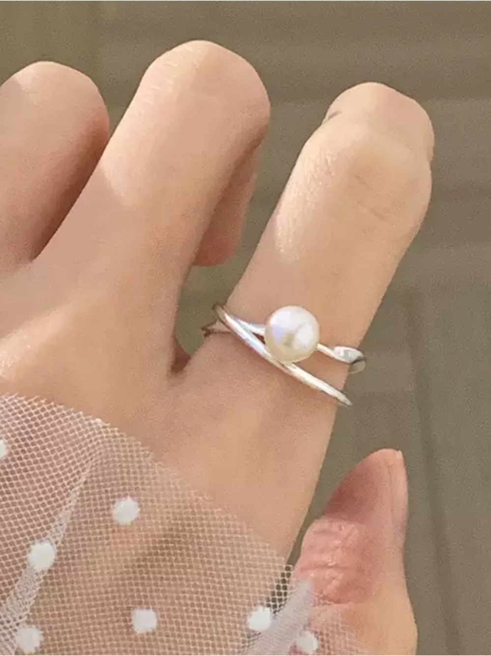 Silver Plated Open Ring Set - Picture 5 of 14